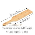 13.1" Bamboo Pickleball Paddle with Airflow Holes