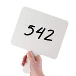 Double-Sided Dry Erase Pickleball Paddles (25 Pack)