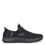 Skechers Men's Hands-Free Black Slip-In Sneakers