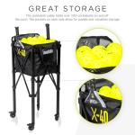Franklin Sports Portable Pickleball Caddy with Wheels