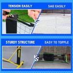 Portable Pickleball Net Set with Marking Kit