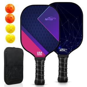 NFTIGB Lightweight Pickleball Paddle Set with Balls
