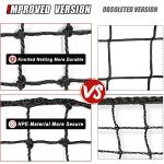 AOLIGEIJS 10x15FT Backyard Sports Netting Barrier
