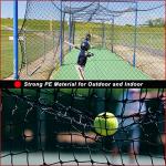 AOLIGEIJS 10x15FT Backyard Sports Netting Barrier