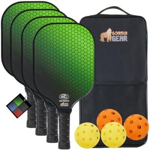 Gorilla Gear USAPA Approved Pickleball Paddles Set