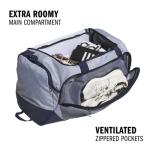 Adidas Defender 5 Medium Duffel Bag - Twill Grey