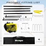 Pickleball Rebound Net and Practice Trainer