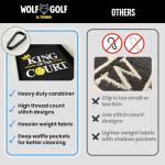 King of Court Pickleball Towel | Embroidered Gift