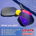 NFTIGB Lightweight Pickleball Paddle Set with Balls