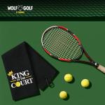 King of Court Pickleball Towel | Embroidered Gift