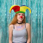 Colorful Jester Hat for Pickleball Parties