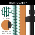 Adjustable 12’x6’ Rebounder Net for Multi-Sports