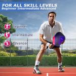 NFTIGB Lightweight Pickleball Paddle Set with Balls