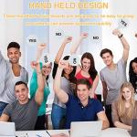 50 Mini Dry Erase Answer Paddles for Games