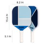 Franklin Sports 2-Player Pickleball Paddle Set