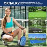 Ornalry 6-Pack Outdoor Crack-Resistant Pickleball Balls