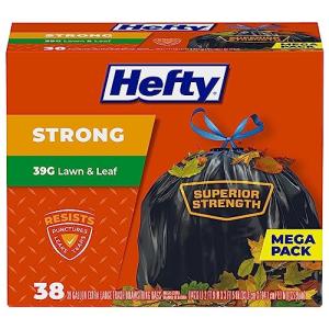 Hefty 39 Gallon Lawn & Leaf Trash Bags