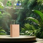 Brown Kraft Paper Gift Bags - 50 Count