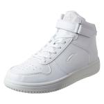 LA Gear Women's White Dash Mid Ankle Sneakers