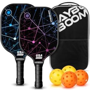 Mayboom USAPA Approved Pickleball Paddle Set