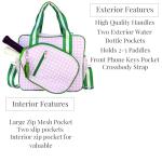 Queen of the Court Women's Pickleball Bag - Pink