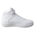 LA Gear Women's White Dash Mid Ankle Sneakers