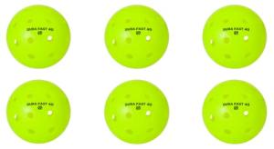 Dura Fast 40 Neon Pickleballs - Pack of 6