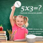 18-Pack Dry Erase Answer Paddles for Games