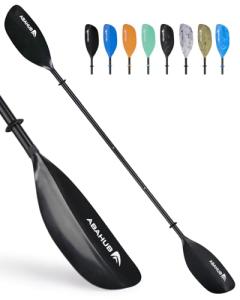 Adjustable Kayak Paddle 210-230 cm - Black