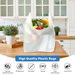 LimonLaviu 100-Pack Plastic Bags with Handles