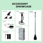 FunWater Inflatable Paddleboard with Accessories, 10'6