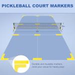 Portable Pickleball Net Set with Paddles & Balls