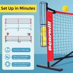 Bearwill Portable Regulation Pickleball Net Set