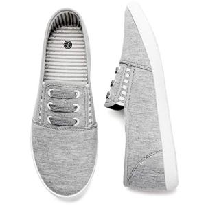 Kufeiti Women's Stylish Canvas Slip-On Sneakers