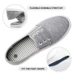 Kufeiti Women's Stylish Canvas Slip-On Sneakers