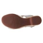 Clarks Women's Giselle Wedge Sandals - White