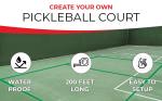 Pickleball Court Marking Tape - 200 Feet Long