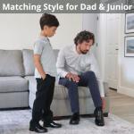 Men's Black Greenpoint Dress Shoes by Deer Stags