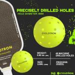 Cyclotron P-40 Outdoor Pickleballs – USAPA Approved (3 Pack)