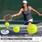 Cyclotron P-40 Outdoor Pickleballs – USAPA Approved (3 Pack)