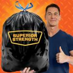 Hefty Strong Black Trash Bags, 33 Gallon, 48 Count