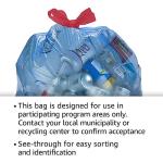 Amazon Basics 13 Gallon Unscented Trash Bags - 60 Count