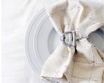 Equestrian Metal Napkin Rings Set of 4