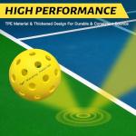 Warping Point Outdoor Pickleball Balls - 4 Pack