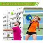 FOBAKY Durable High Bounce Pickleball Balls - 4 Pack