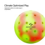 Gearbox GB1 Pickleball Balls - 12 Pack