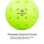 Gearbox GB1 Pickleball Balls - 12 Pack