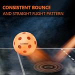 Navona 40 Pack Orange Indoor Pickleball Balls