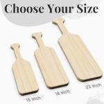 Solid Wood Greek Fraternity Paddle, 15-Inch