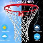 Heavy Duty Outdoor Basketball Net - 12 Loops